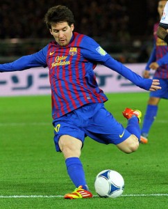 Lionel Messi. Fonte: Christopher Johnson - wikipedia.org