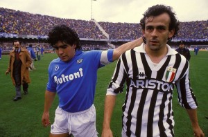 Maradona e Platini Foto di Danyele - Wikipedia