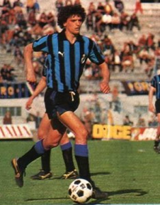 Altobelli con la maglia dell'Inter Fonte: Wikipedia
