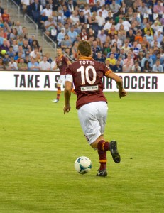 Francesco Totti. Fonte: Brent Flanders.