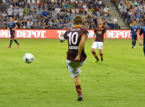 Francesco Totti. Fonte: Brent Flanders.