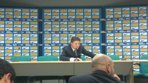 Mazzarri in conferenza stampa Fonte: Thomas Berardi