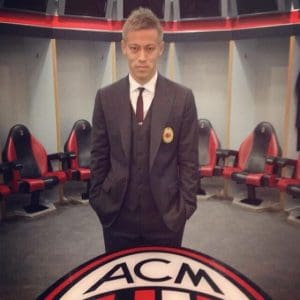 Keisuke Honda Fonte: Twitter - @milanello