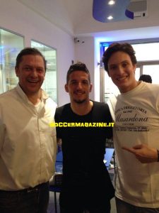 Mertens alla Masardona. Foto esclusiva per soccermagazine.it