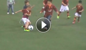 Cristian Totti in azione