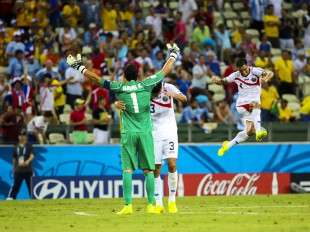 Uruguay-Costa Rica (FIFA World Cup 2014), Giancarlo González, Keylor Navas, Michael Umaña