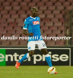 Koulibaly - Fonte: Pagina Facebook "Foto Calcio Napoli - Danilo Rossetti"