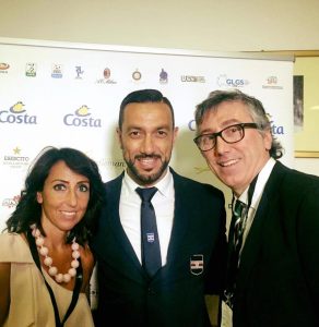 Quagliarella al Premio Gentleman 2017