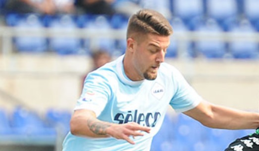 Lazio, Milinkovic-Savic - Fonte immagine: sassuolocalcio.it