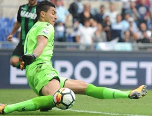 Strakosha alla Lazio - Fonte immagine: sassuolocalcio.it