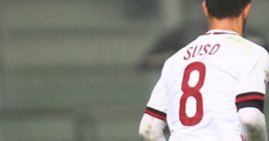Milan, Suso fermo ai box per risentimento sovrapubico. Pronto Paquetà Suso - Fonte immagine: sassuolocalcio.it