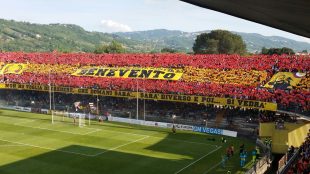 Serie B, Curva Benevento - Fonte: Antareslop, Wikipedia