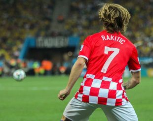 Rakitic nella Croazia - Fonte: copa2014.gov.br, Wikipedia