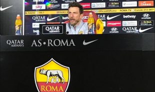 Roma, Di Francesco in conferenza