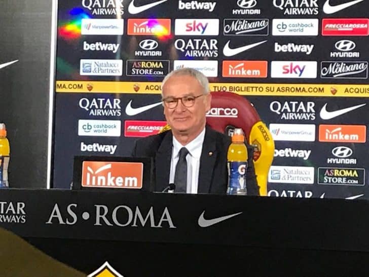 Roma, Ranieri in conferenza - Fonte: Lorenzo Sambucci