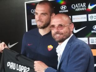 Roma, Pau López a Trigoria