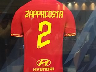 Roma, presentazione di Zappacosta