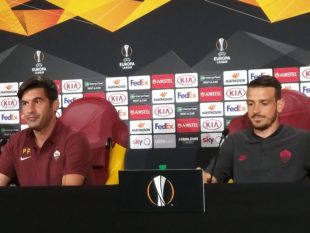 Roma, Fonseca e Florenzi in conferenza