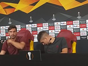 Roma, Fonseca e Mancini in conferenza