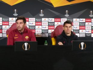 Roma, Fonseca e Perotti in conferenza