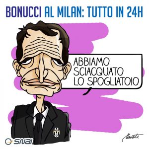 Bonucci al Milan di Michelangelo Manente