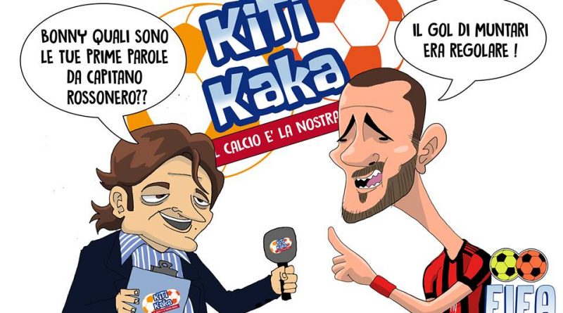 Bonucci e il goal di Muntari di FIFA Comics