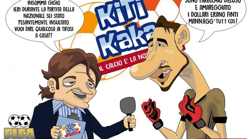 Donnarumma e i dollari finti a Tiki Taka di FIFA comics