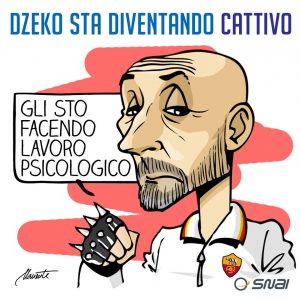 Dzeko cattivo di Michelangelo Manente