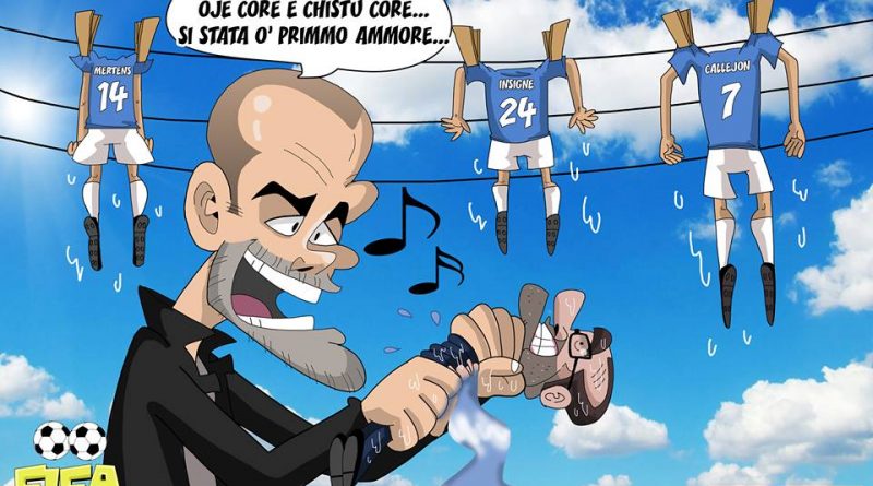 Guardiola strizza il Napoli di FIFA comics