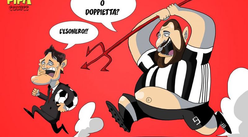 Higuain punisce il Milan di FIFA comics