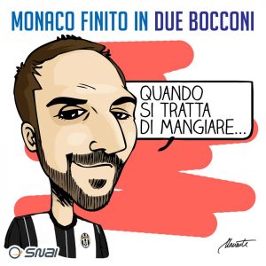 Higuain si mangia il Monaco in due bocconi di Michelangelo Manente