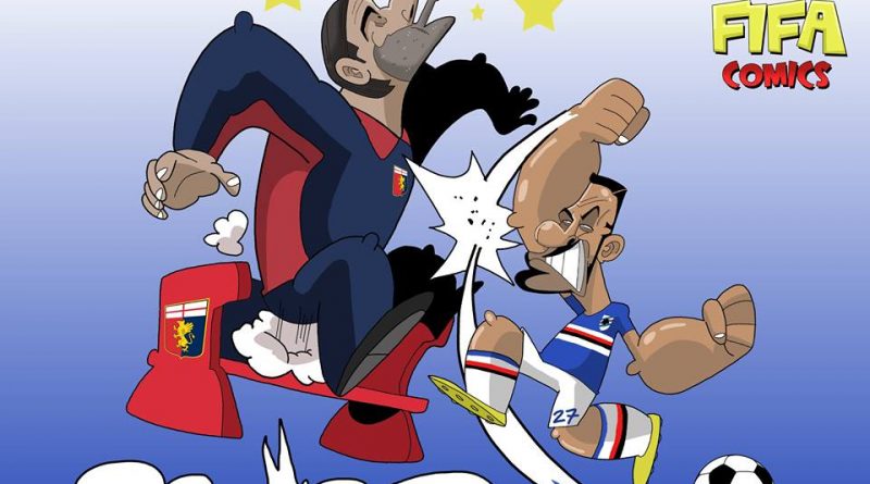 Juric esonerato dopo Genoa-Sampdoria di FIFA comics