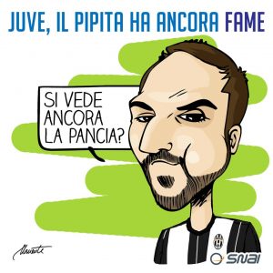 La fame di Higuain di Michelangelo Manente