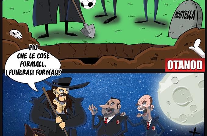 Montella guarda il suo funerale dal vivo di FIFA comics