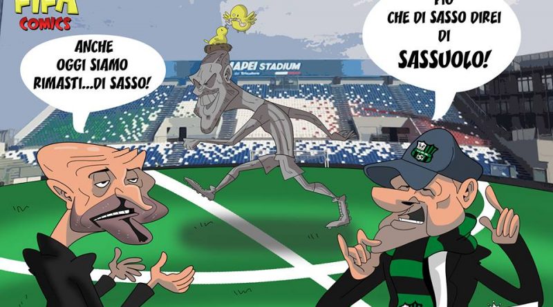 Sassuolo-Inter 1-0 di FIFA comics