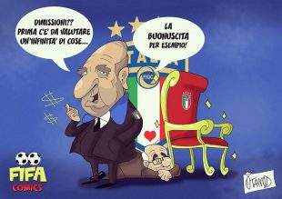 Ventura e la buonuscita di FIFA comics