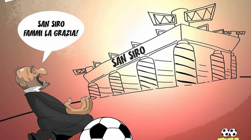 Ventura prega San Siro di FIFA comics