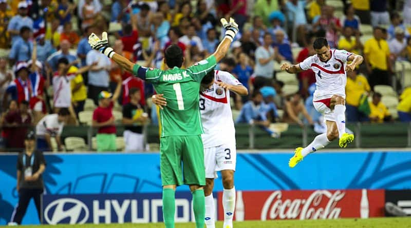Uruguay-Costa Rica (FIFA World Cup 2014), Giancarlo González, Keylor Navas, Michael Umaña