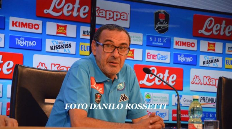 Maurizio Sarri (Fonte: Facebook "Foto Calcio Napoli - Danilo Rossetti")