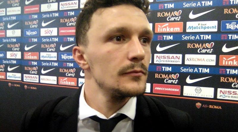 Mario Rui in zona mista dopo Roma-Cesena