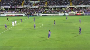 Fiorentina in campo