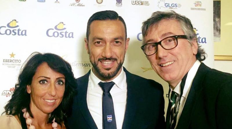 Quagliarella al Premio Gentleman 2017