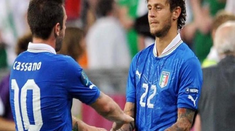 Diamanti e Cassano ad Euro 2012 - Fonte immagine: bolognafc.it