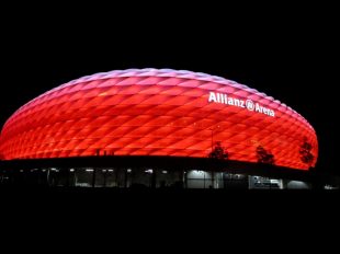 Allianz Arena, stadio del Bayern Monaco - Fonte immagine: Hitrandil, Wikipedia
