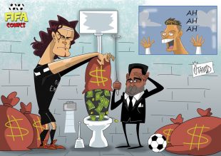 Il PSG esce dalla Champions buttando i soldi di FIFA comics