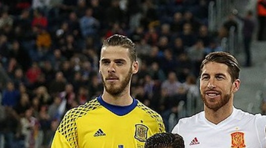 De Gea e Sergio Ramos nella Spagna - Fonte: Кирилл Венедиктов, soccer.ru - Wikipedia