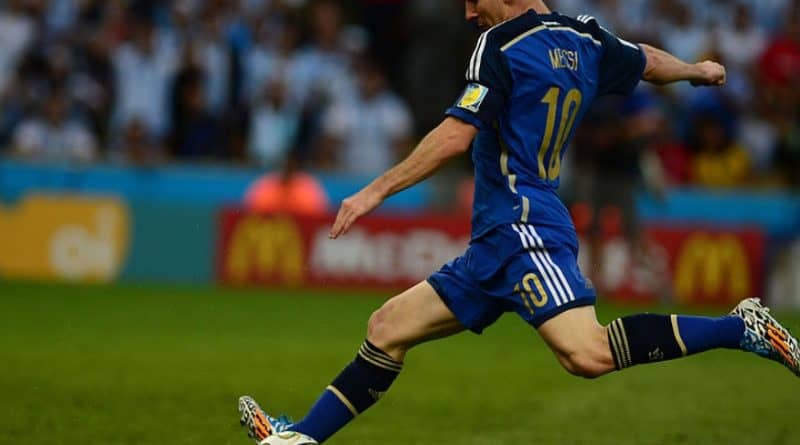 Messi nell'Argentina - Fonte: Agência Brasil, Wikipedia
