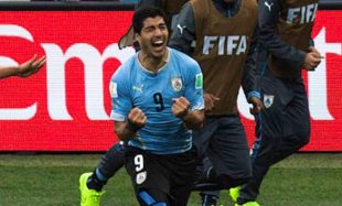 Suarez nell'Uruguay - Fonte: Jimmy Baikovicius, Wikipedia
