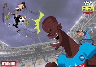 Il goal di testa di Koulibaly alla Juventus di FIFA comics