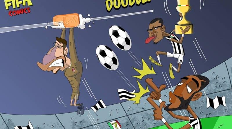 La Juventus vince la Coppa Italia anche grazie a Donnarumma di FIFA comics